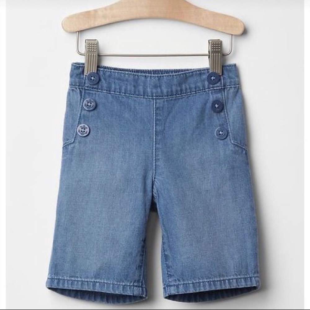 Gap 1969 Sailor Culottes Shorts